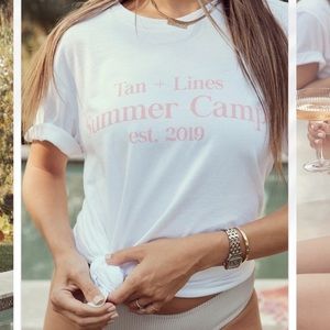 Tan + lines Sivan Ayla summer camp shirt